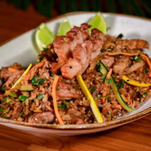 ARROZ CHAUFA DE CERDO