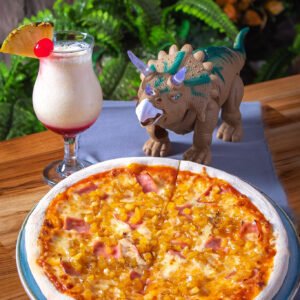 PIZZA MEDIANA HAWAIANA